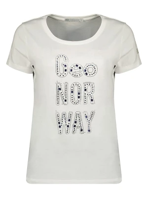 Geographical Norway Koszulka "Joaquina" w kolorze białym rozmiar: L