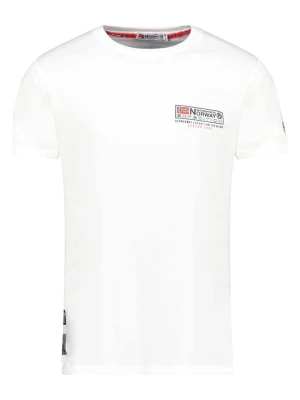 Geographical Norway Koszulka "Joffroy" w kolorze białym rozmiar: 128