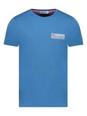 Geographical Norway Koszulka "Joffroy" w kolorze niebieskim rozmiar: 128