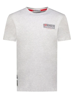 Geographical Norway Koszulka "Joffroy" w kolorze szarym rozmiar: 152