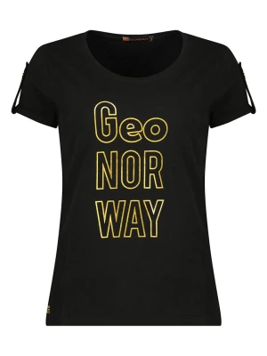 Geographical Norway Koszulka "Joloua" w kolorze czarnym rozmiar: L
