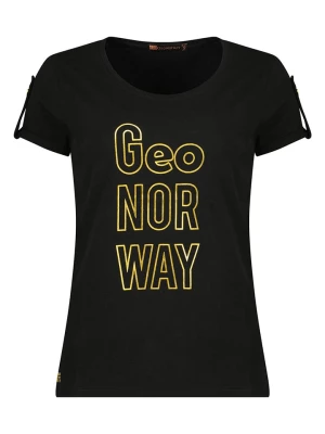 Geographical Norway Koszulka "Joloua" w kolorze czarnym rozmiar: M