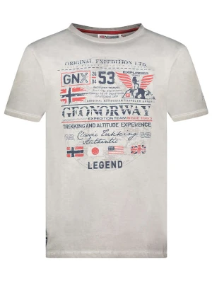 Geographical Norway Koszulka "Jorick" w kolorze szarym rozmiar: S