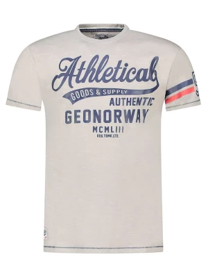 Geographical Norway Koszulka "Jortlab" w kolorze szarym rozmiar: 3XL