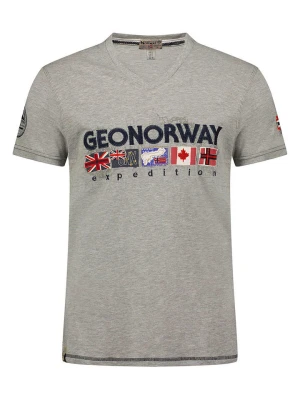 Geographical Norway Koszulka "Jouky" w kolorze szarym rozmiar: 140
