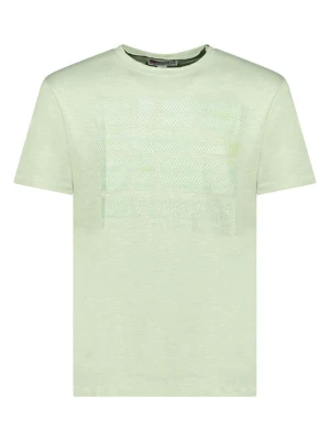 Geographical Norway Koszulka "Jraye" w kolorze zielonym rozmiar: S