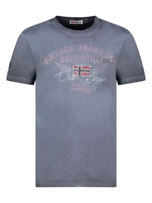 Geographical Norway Koszulka "Jross" w kolorze granatowym rozmiar: S