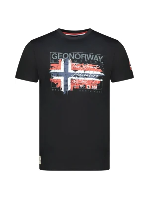 Geographical Norway Koszulka "Jrusty" w kolorze czarnym rozmiar: 152