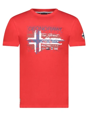 Geographical Norway Koszulka "Jrusty" w kolorze czerwonym rozmiar: XXL