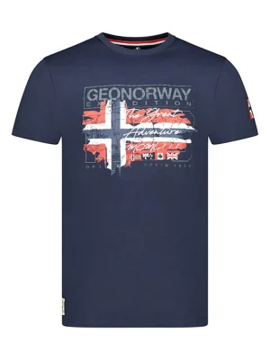 Geographical Norway Koszulka "Jrusty" w kolorze granatowym rozmiar: 128