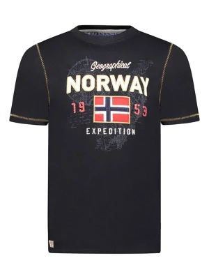 Geographical Norway Koszulka "Juitre" w kolorze czarnym rozmiar: L