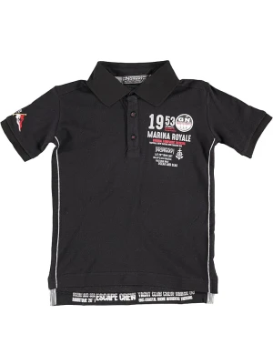 Geographical Norway Koszulka polo "Kadre" w kolorze czarnym rozmiar: 140