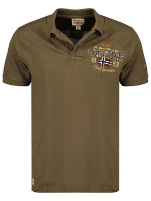 Geographical Norway Koszulka polo "Kapricio" w kolorze khaki rozmiar: 128