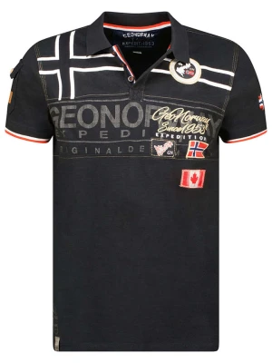 Geographical Norway Koszulka polo "Karadock" w kolorze czarnym rozmiar: 128