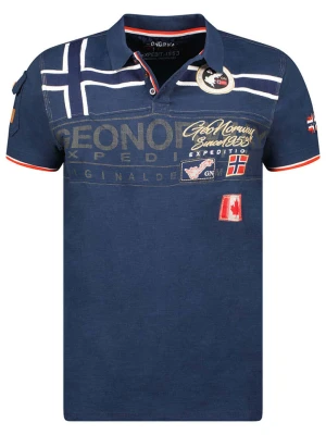 Geographical Norway Koszulka polo "Karadock" w kolorze granatowym rozmiar: 128