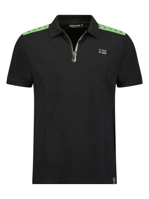 Geographical Norway Koszulka polo "Karius" w kolorze czarnym rozmiar: 128