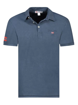 Geographical Norway Koszulka polo "Kars" w kolorze granatowym rozmiar: XXL