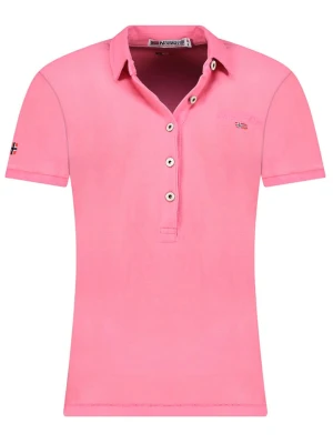 Geographical Norway Koszulka polo "Kars" w kolorze różowym rozmiar: XXL