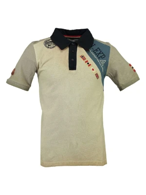 Geographical Norway Koszulka polo "Kasri" w kolorze beżowym rozmiar: 164