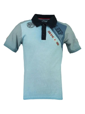 Geographical Norway Koszulka polo "Kasri" w kolorze błękitnym rozmiar: 128