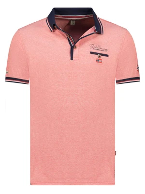 Geographical Norway Koszulka polo "Kblended" w kolorze łososiowym rozmiar: S