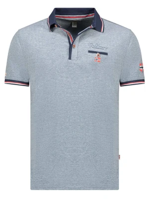 Geographical Norway Koszulka polo "Kblended" w kolorze niebieskim rozmiar: 3XL