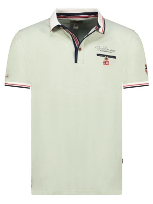 Geographical Norway Koszulka polo "Kblended" w kolorze zielonym rozmiar: XXL