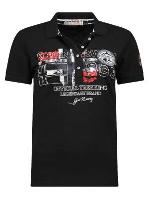 Geographical Norway Koszulka polo "Kerry" w kolorze czarnym rozmiar: XXL