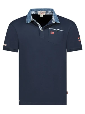Geographical Norway Koszulka polo "Kerwin" w kolorze granatowym rozmiar: XXL