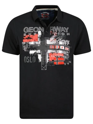 Geographical Norway Koszulka polo "Ketchup" w kolorze czarnym rozmiar: 140