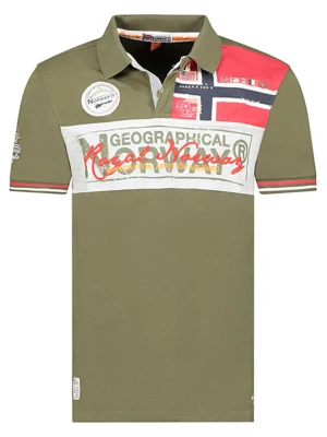 Geographical Norway Koszulka polo "Kidney" w kolorze khaki rozmiar: 128