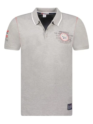 Geographical Norway Koszulka polo "Kilsvik" w kolorze szarym rozmiar: XXL