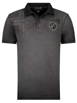 Geographical Norway Koszulka polo "Kimac" w kolorze czarnym rozmiar: M