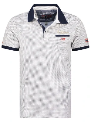 Geographical Norway Koszulka polo "Kingdom" w kolorze białym rozmiar: 152
