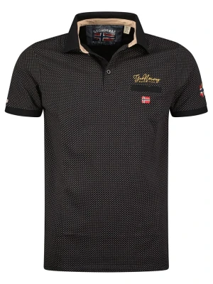 Geographical Norway Koszulka polo "Kingdom" w kolorze czarnym rozmiar: 140