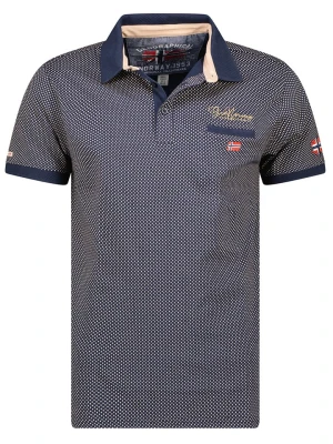 Geographical Norway Koszulka polo "Kingdom" w kolorze granatowym rozmiar: S