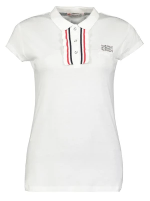 Geographical Norway Koszulka polo "Kiwana" w kolorze białym rozmiar: XL