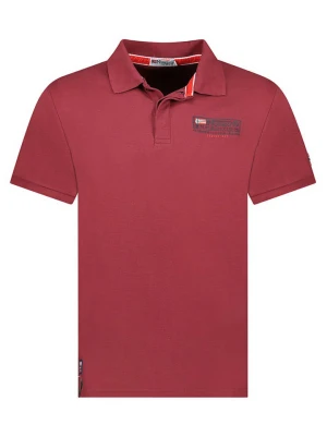 Geographical Norway Koszulka polo "Koffroy" w kolorze bordowym rozmiar: S