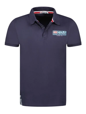 Geographical Norway Koszulka polo "Koffroy" w kolorze granatowym rozmiar: XL