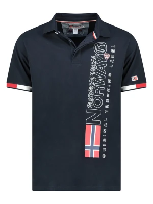 Geographical Norway Koszulka polo "Kogo" w kolorze granatowym rozmiar: S