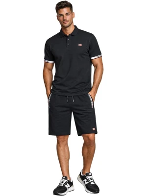 Geographical Norway Koszulka polo "Koliar" w kolorze czarnym rozmiar: S