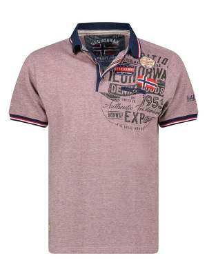 Geographical Norway Koszulka polo "Kollower" w kolorze czerwonym rozmiar: 128