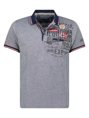 Geographical Norway Koszulka polo "Kollower" w kolorze niebieskim rozmiar: 128