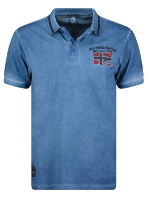 Geographical Norway Koszulka polo "Kotz" w kolorze niebieskim rozmiar: 128
