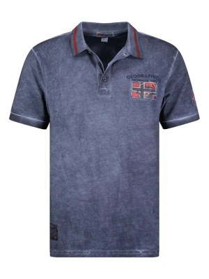Geographical Norway Koszulka polo "Kotz" w kolorze niebieskim rozmiar: S