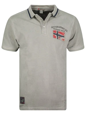 Geographical Norway Koszulka polo "Kotz" w kolorze szarym rozmiar: S