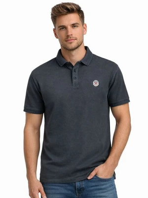 Geographical Norway Koszulka polo "Krafto" w kolorze czarnym rozmiar: L