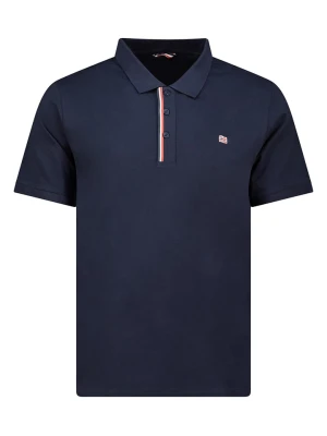 Geographical Norway Koszulka polo "Krown" w kolorze granatowym rozmiar: S