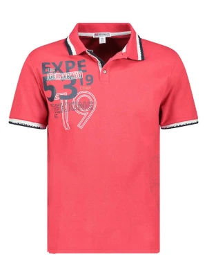 Geographical Norway Koszulka polo "Krug" w kolorze czerwonym rozmiar: L