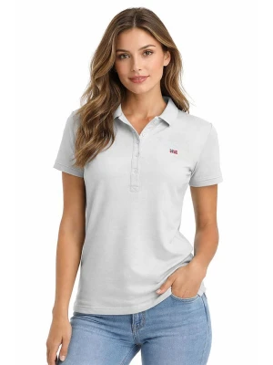 Geographical Norway Koszulka polo "Krystaline" w kolorze jasnoszarym rozmiar: XXL